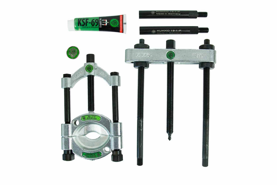 KUKKO 5-60mm Puller Set 17-K Motorycle Workshop Tools